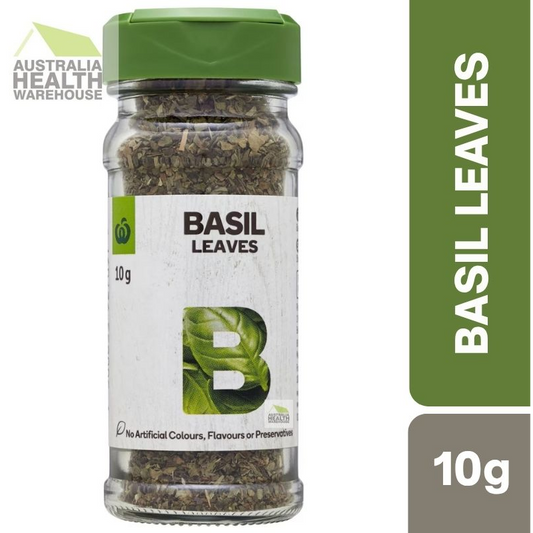 [Expiry: 08/2028] Woolworths Basil Leaves 10g