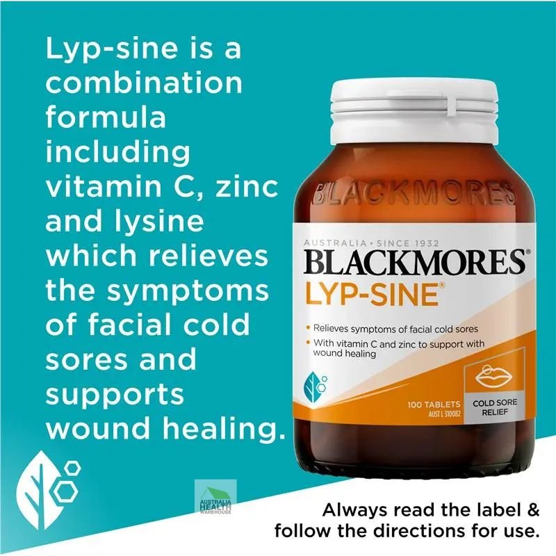 [Expiry: 01/2029] Blackmores Lyp-sine 100 Tablets