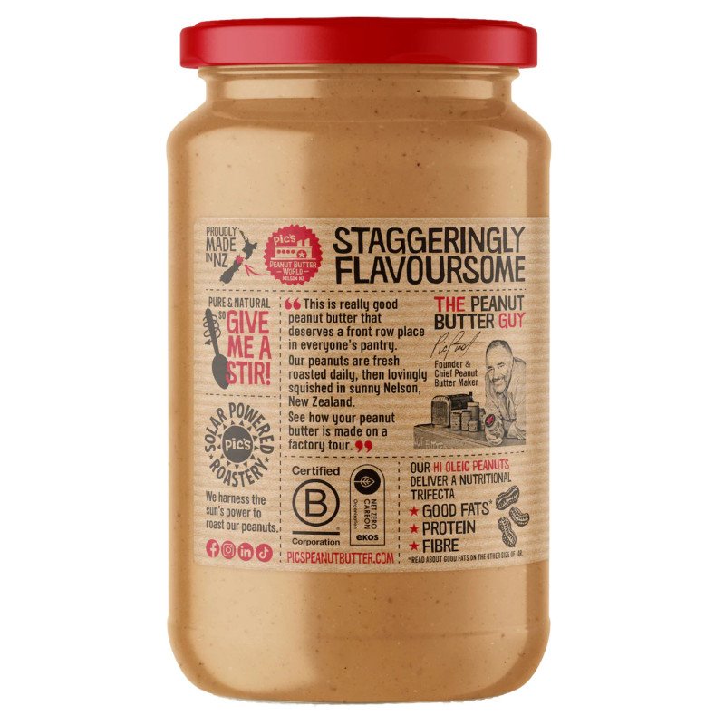 [Expiry Date: 09/02/2028] Pic's Peanut Butter Smooth 380g