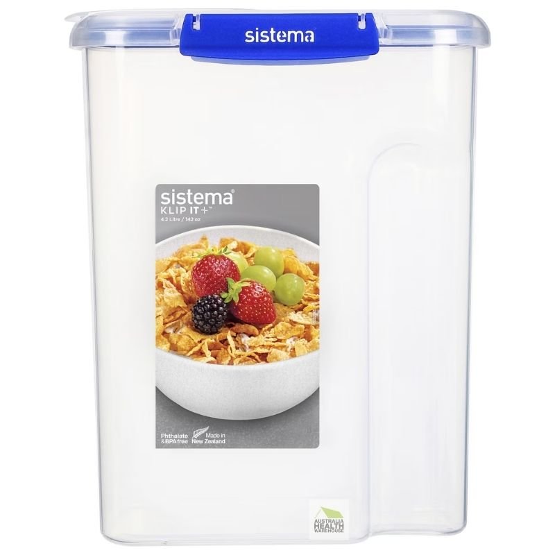 Sistema KLIP IT Plus Cereal Food Storage Container 4.2 Litre