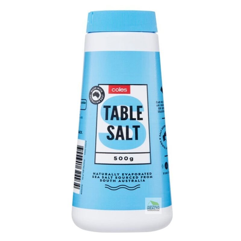 [Expiry: 13/11/2026] Coles Table Salt 500g