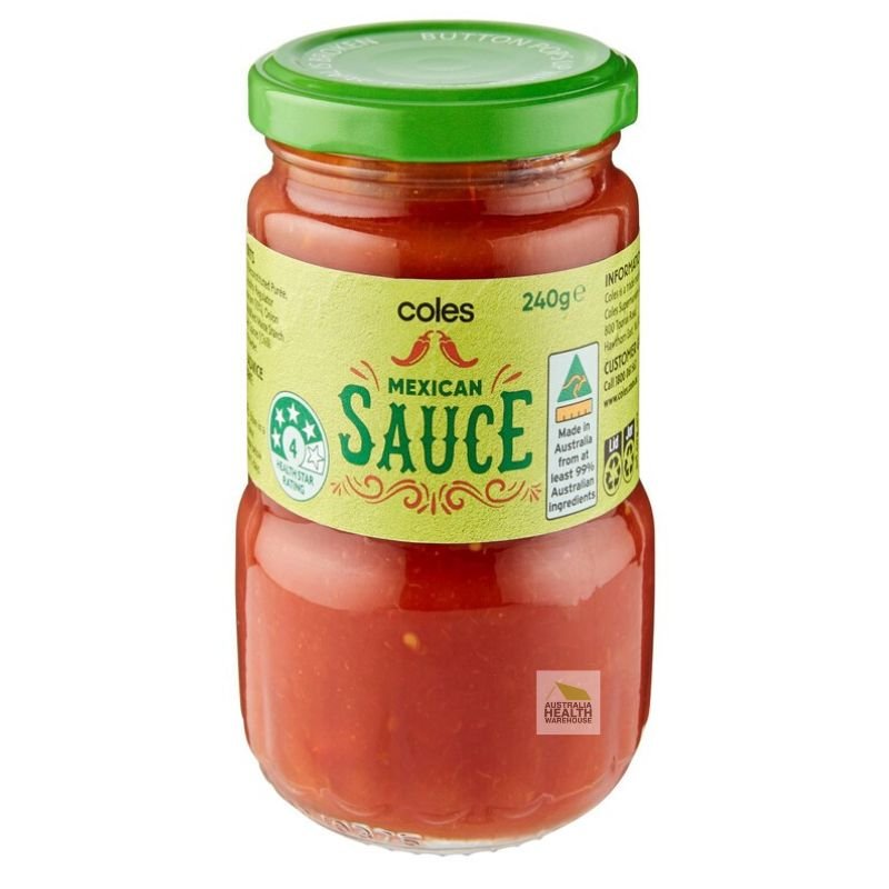 [Expiry: 01/10/2026] Coles Mexican Sauce 240g