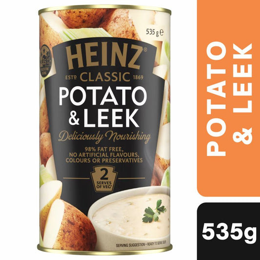 [Expiry Date: 31/07/2028] Heinz Classic Potato & Leek Soup 535g