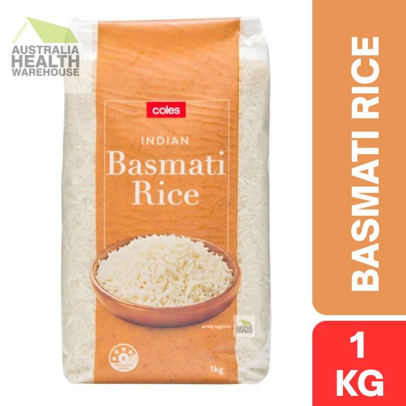 [Expiry: 21/05/2027] Coles Indian Basmati Rice 1kg