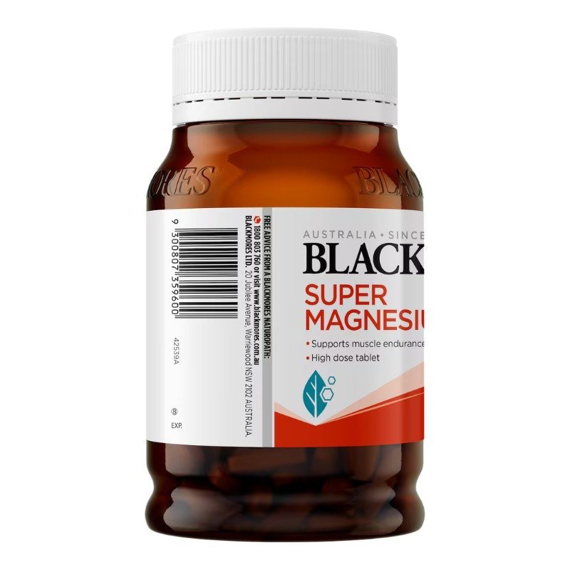[Expiry: 12/2026] Blackmores Super Magnesium Plus 180 Tablets
