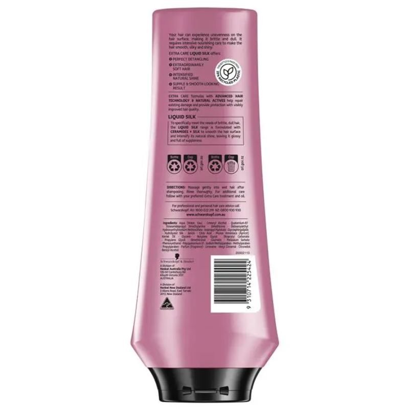 Schwarzkopf Extra Care Liquid Silk Conditioner 400mL