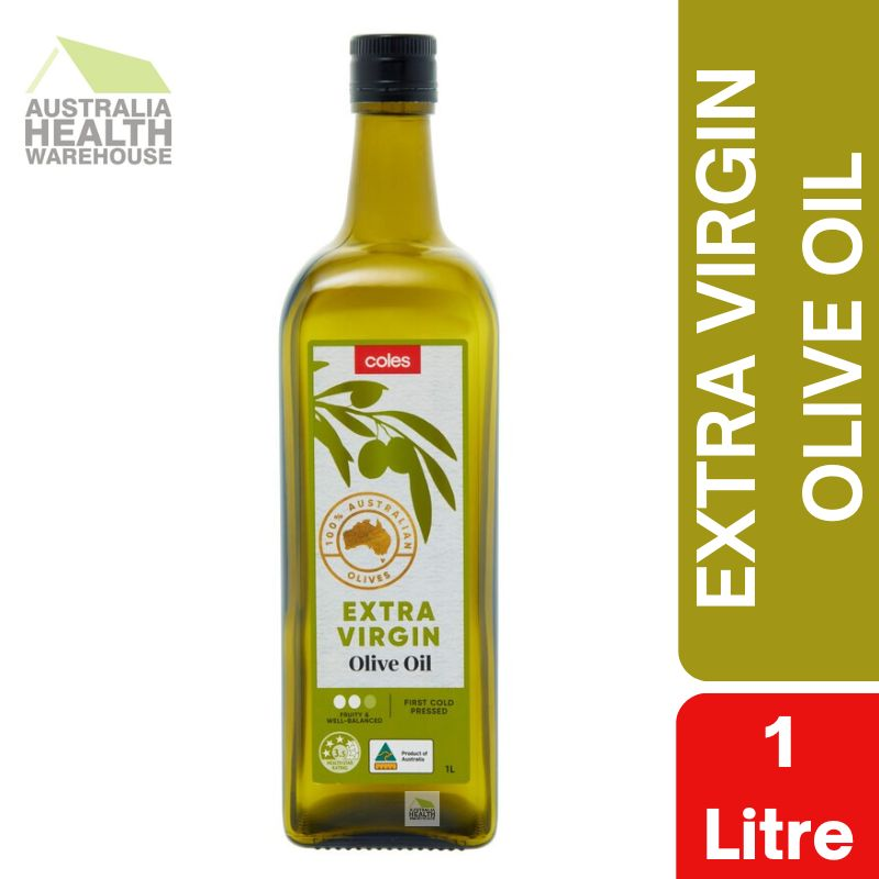 [Expiry Date: 21/11/2026] Coles Australian Extra Virgin Olive Oil 1 Litre