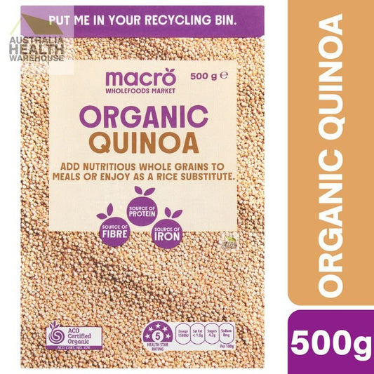 [Expiry: 23/09/2026] Woolworths Macro Organic Quinoa 500g
