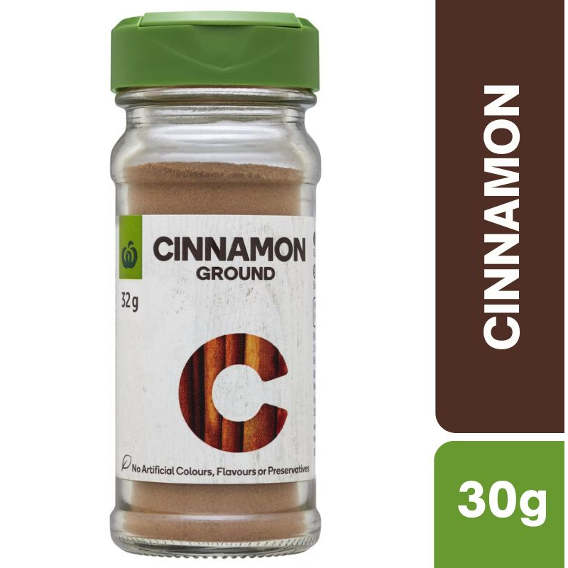 [Expiry Date: 21/12/2028] Woolworths Cinnamon Ground 32g