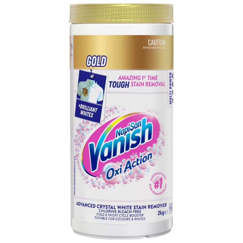 [Expiry Date: 01/2028] Vanish Gold Oxi Action White Stain Remover 2kg