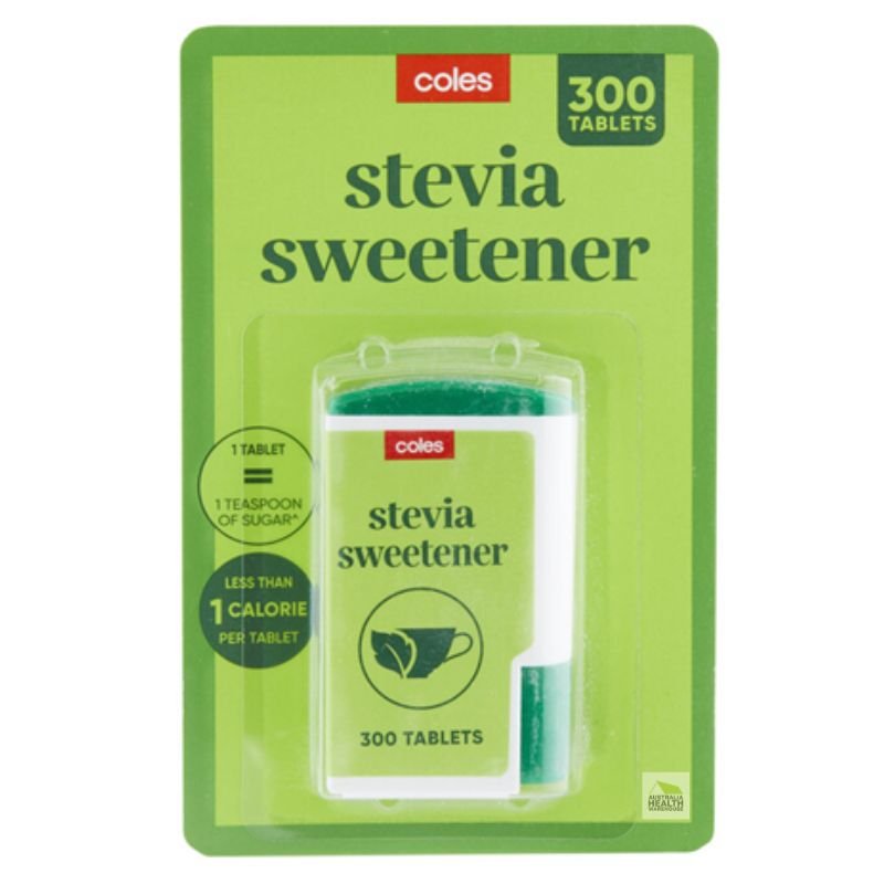 [CLEARANCE Expiry:06/2026] Coles Stevia Tablets 300 pack