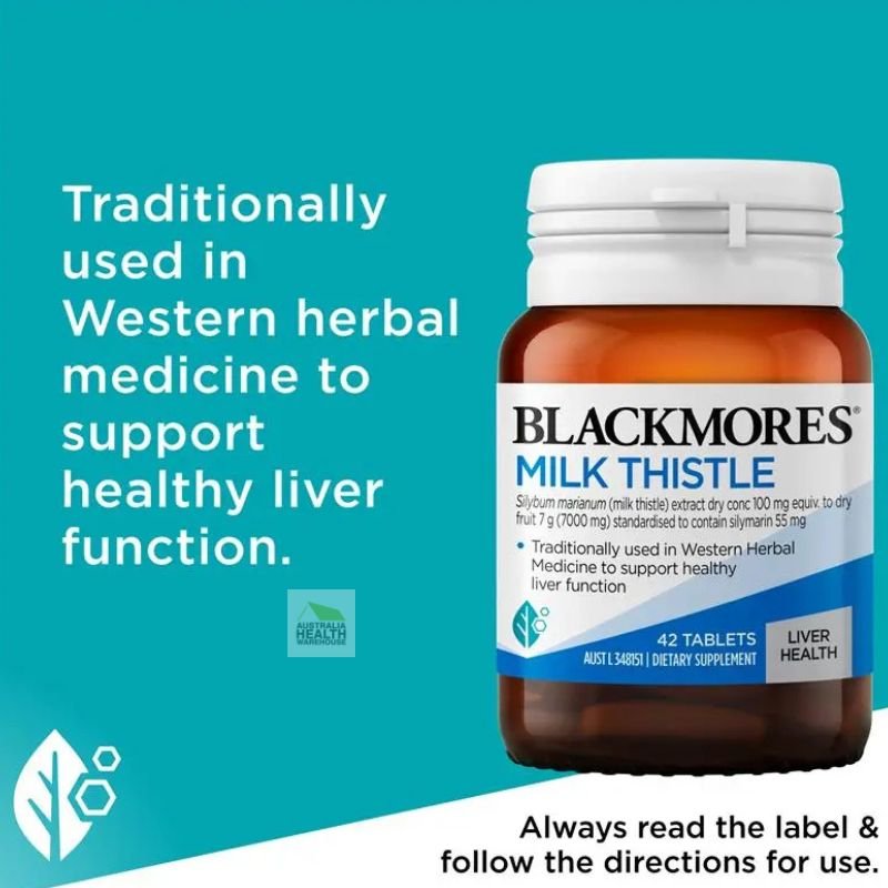 [Expiry: 05/2026] Blackmores Milk Thistle 42 Tablets