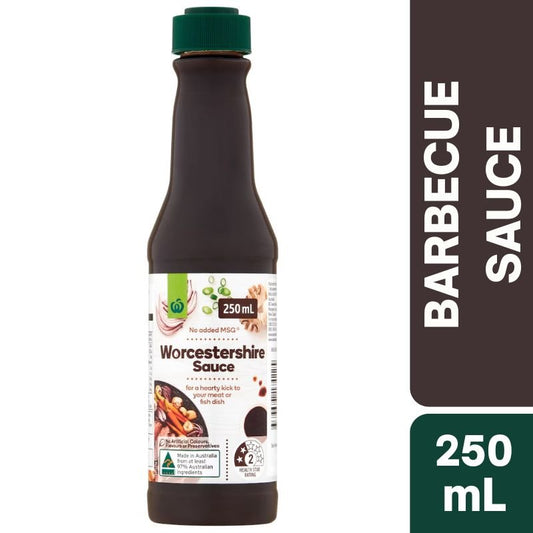 [Expiry:07/08/2027] Woolworths Worcestershire Sauce 250mL
