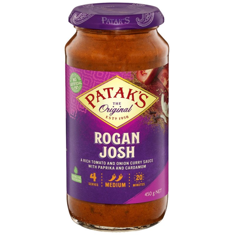 [Expiry: 12/2026] Patak's Rogan Josh Curry Paste 450g