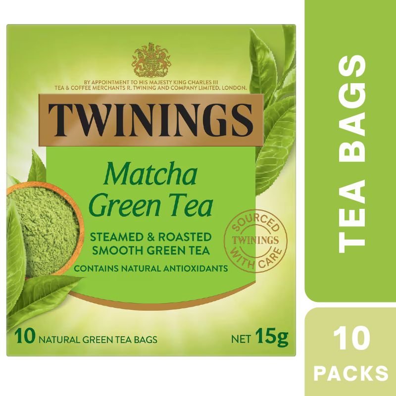 [Expiry: 21/10/2028] Twinings Matcha Green Tea Bags 10 Pack 15g
