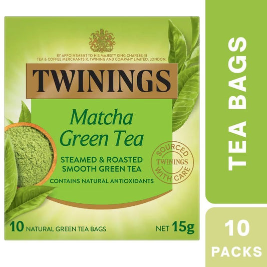 [Expiry: 21/10/2028] Twinings Matcha Green Tea Bags 10 Pack 15g