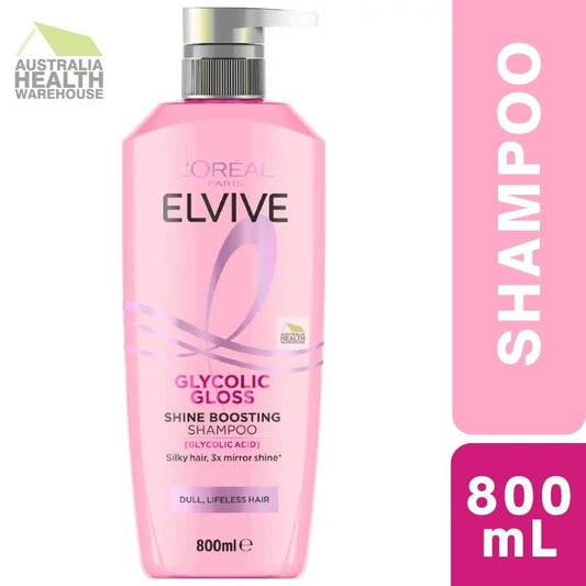 L'Oreal Elvive Glycolic Gloss Shine Boosting Shampoo 800mL