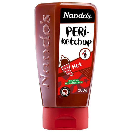 [Expiry Date: 05/02/2027] Nando's Peri-Ketchup Tomato Sauce Hot 280g