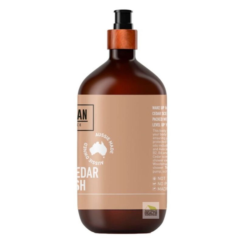 Woodsman Spiced Cedar Body Wash 1 Litre