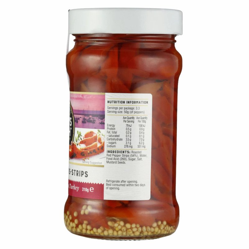 [Expiry Date: 28/02/2028] Always Fresh Roasted Peppers Strips 310g
