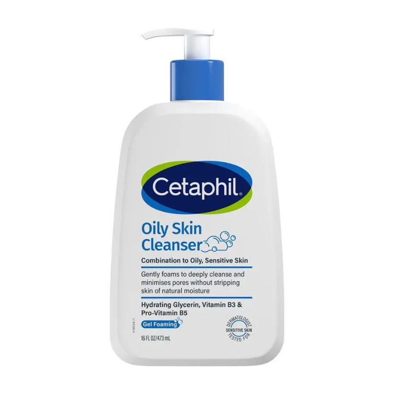 [Expiry: 10/2028] Cetaphil Oily Skin Cleanser 473mL