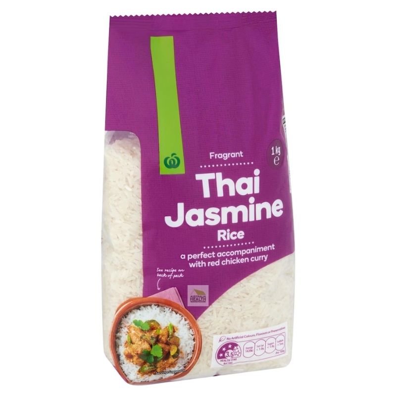 [Expiry: 11/2027] Woolworths Jasmine Rice 1kg
