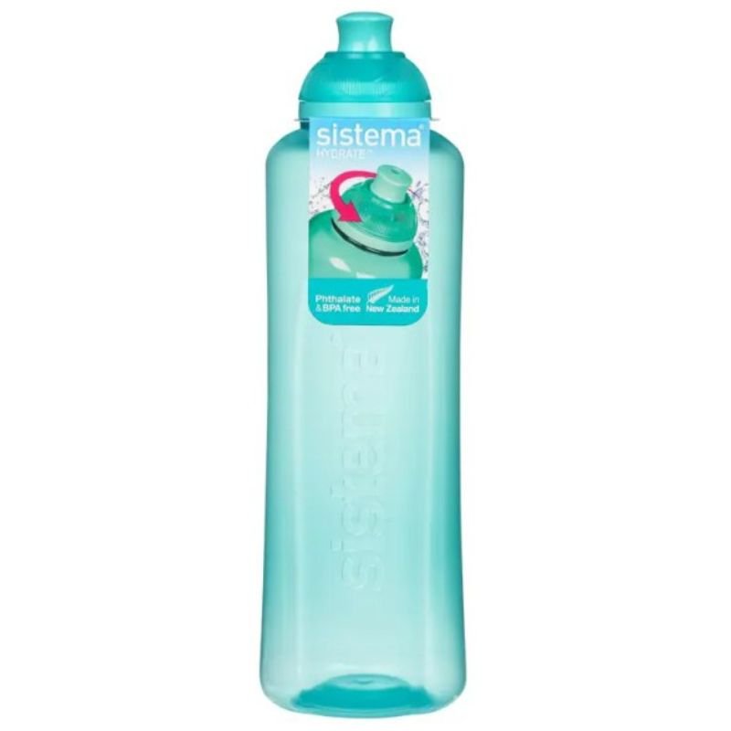 Sistema Hydrate Twist & Sip Bottle Assorted 480mL (GREEN)