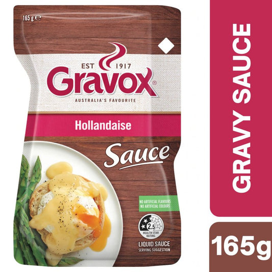 [Expiry Date: 19/02/2027] Gravox Hollandaise Sauce Liquid Pouch 165g