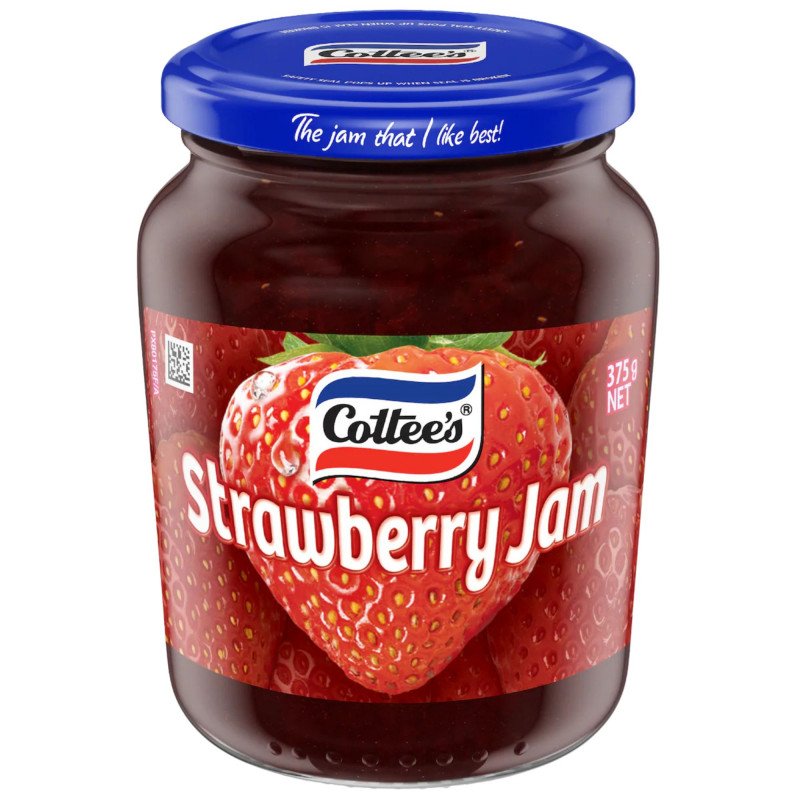 [Expiry Date: 28/05/2028] Cottee's Strawberry Jam 375g