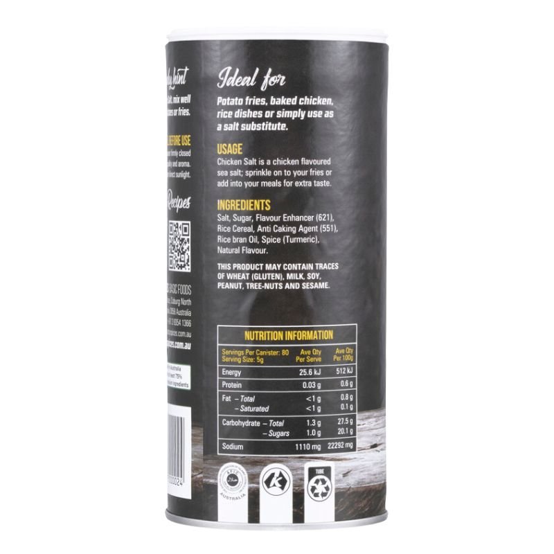 [Expiry Date: 02/02/2028] Nice N' Tasty Chicken Salt 400g