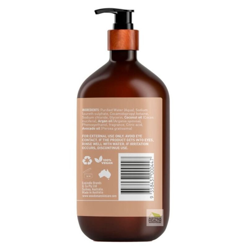 Woodsman Spiced Cedar Body Wash 1 Litre