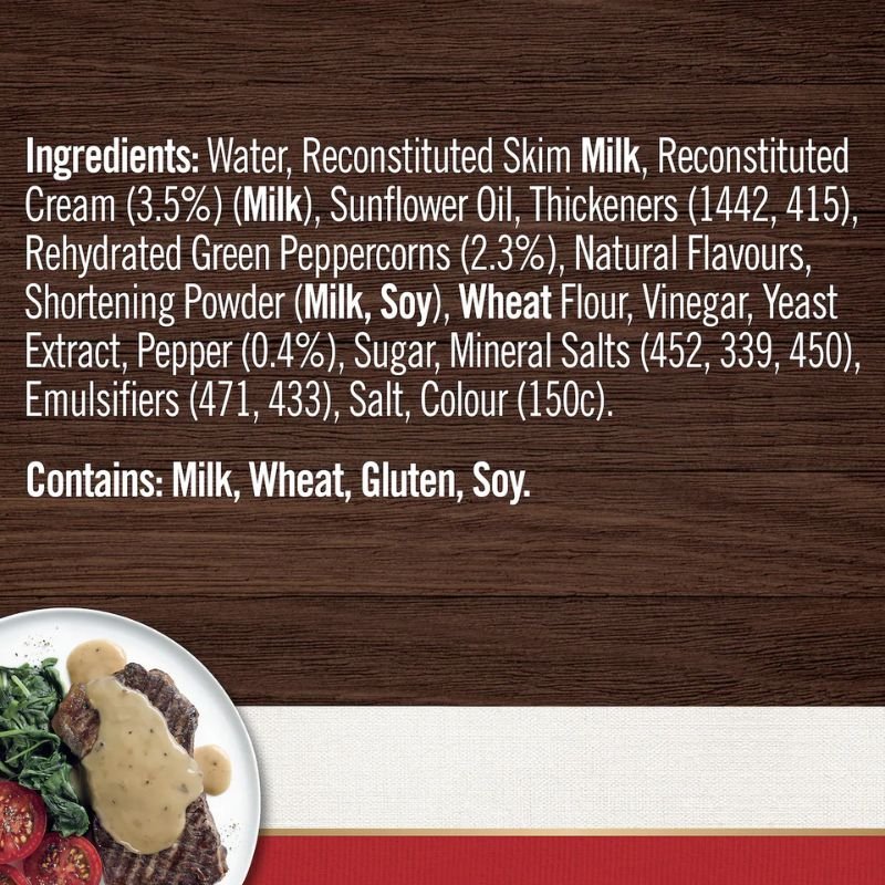 [Expiry Date: 26/08/2027] Gravox Peppercorn with Cream Sauce Liquid Pouch 165g