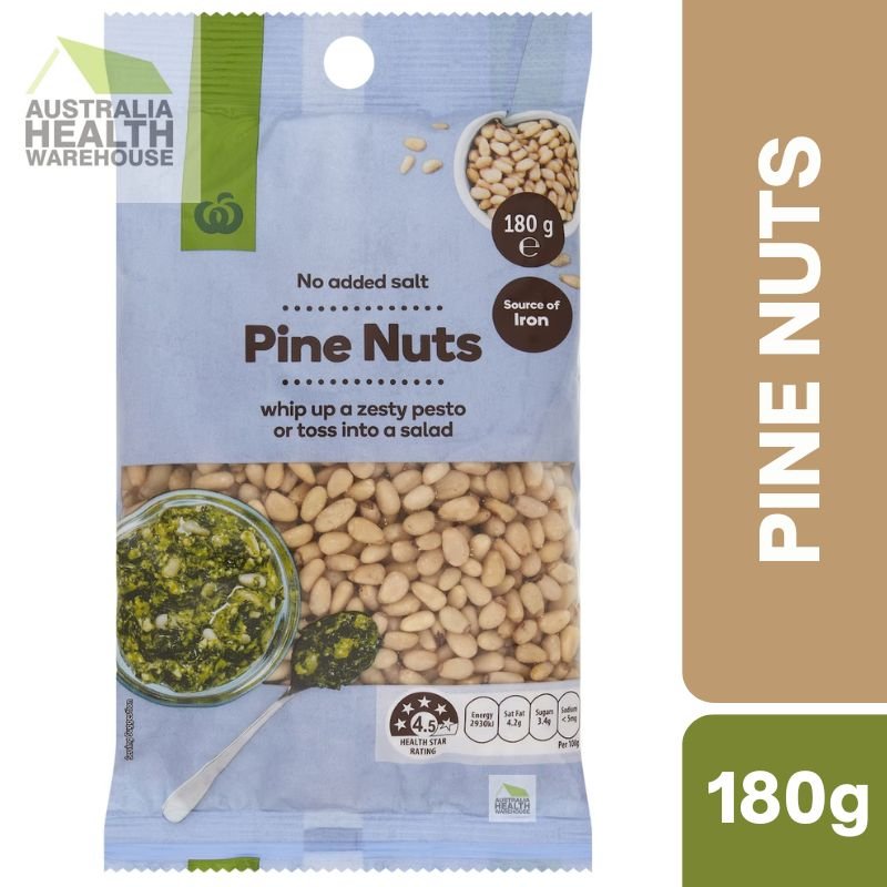 [CLEARANCE Expiry: 30/05/2026] Woolworths Pine Nuts 180g
