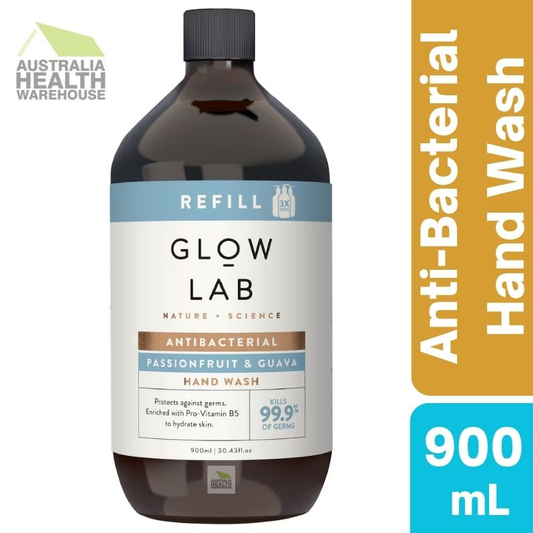 [Expiry: 07/2027] Glow Lab Hand Wash Refill Passionfruit & Guava 900mL