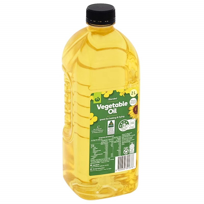 [Expiry Date: 20/06/2027] Woolworths Blended Vegetable Oil 2 Litre
