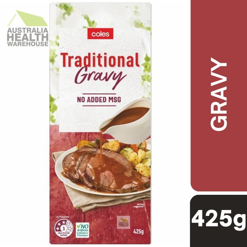 [Expiry Date: 23/10/2026] Coles Traditional Gravy 425g