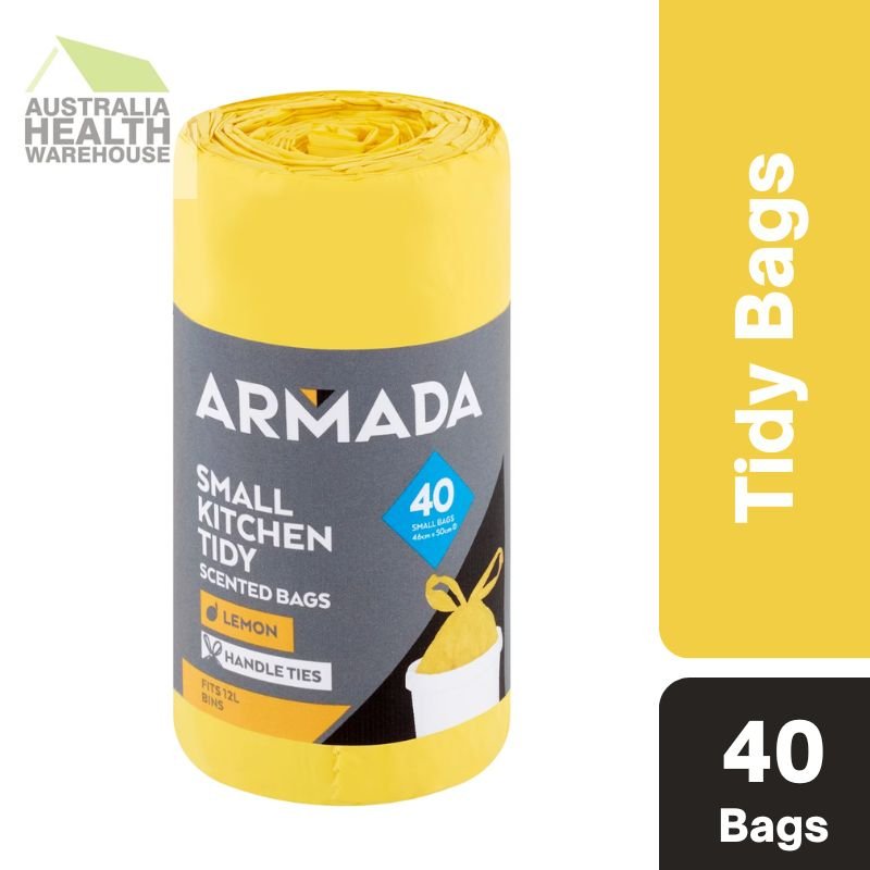 Armada Small Kitchen Tidy Bag Lavender Scented 40 pack