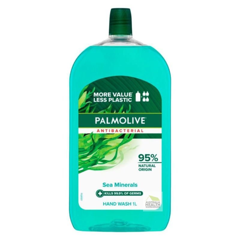 Palmolive Antibacterial Sea Minerals Hand Wash Soap Refill 1 Litre