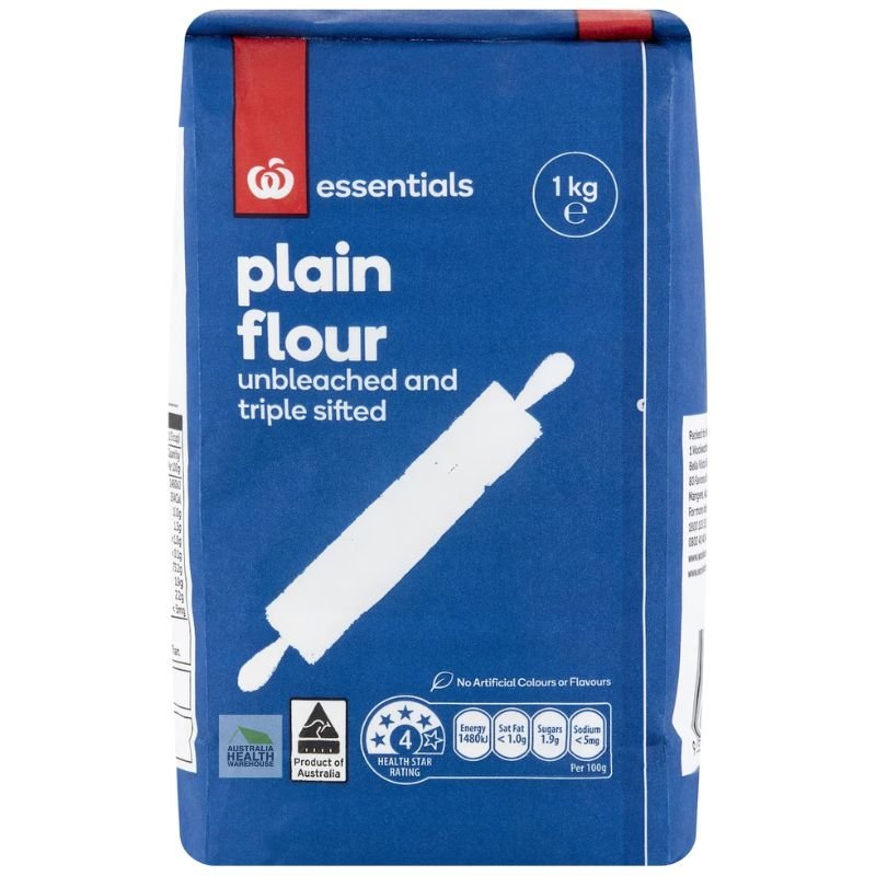 [Expiry: 03/10/2026] Woolworths Essentials Plain Flour 1kg