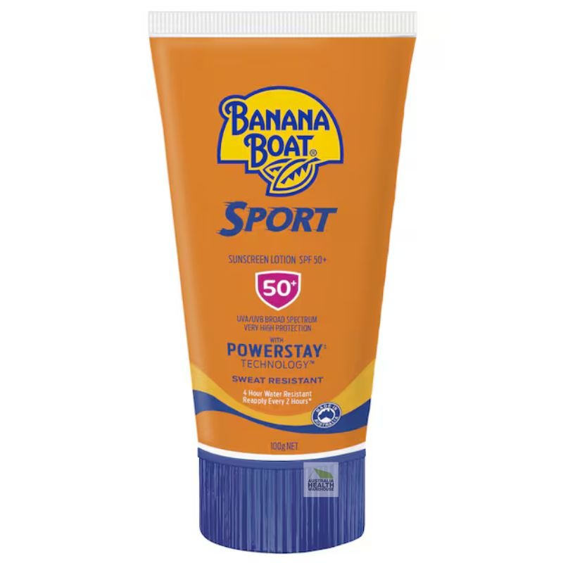 [Expiry: 10/2026] Banana Boat Sport Sunscreen SPF 50+ Lotion 100g