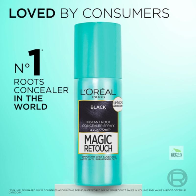L'Oreal Magic Retouch Black 75mL