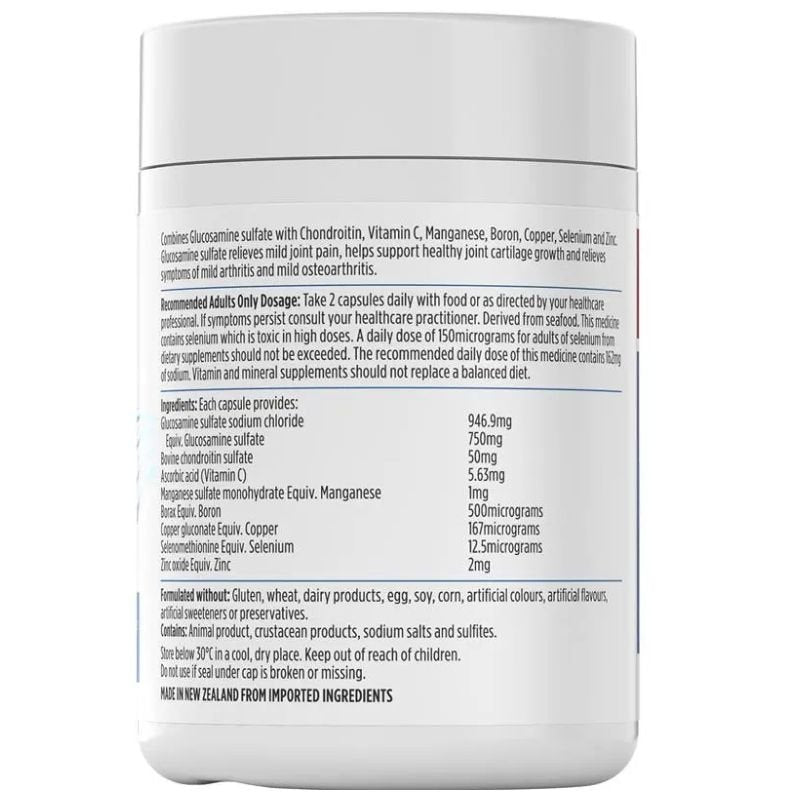 [Expiry Date: 22/12/2028] Nutra-Life Joint Formula 120 Capsules