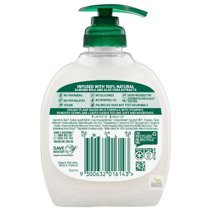 Palmolive Naturals Aloe Vera & Chamomile Hand Wash 250mL