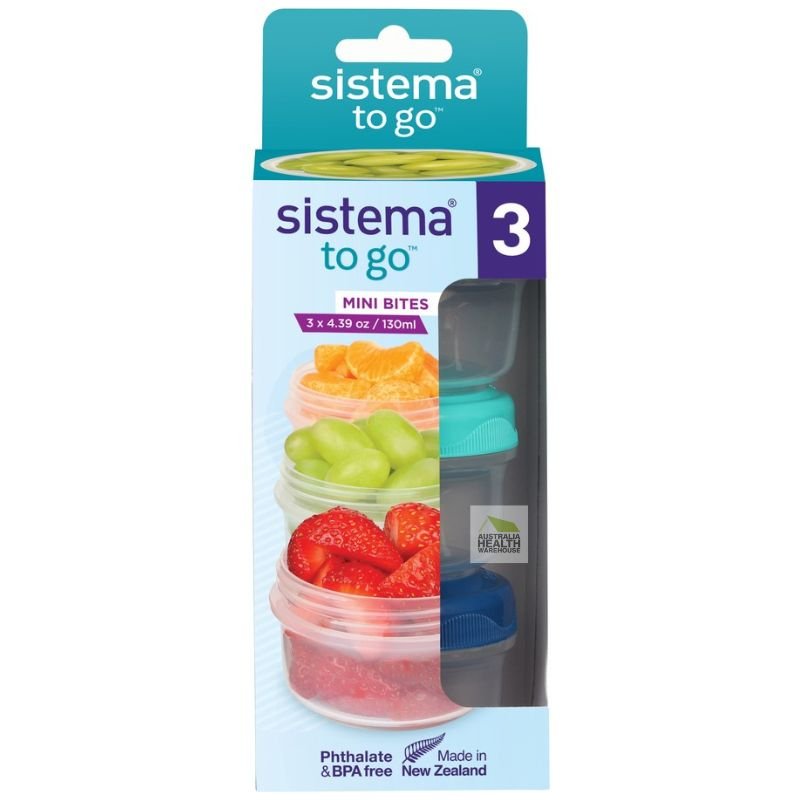 Sistema To Go Mini Bites 3 Pack