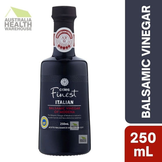[Expiry: 11/11/2027] Coles Finest Italian Balsamic Vinegar of Modena 250mL