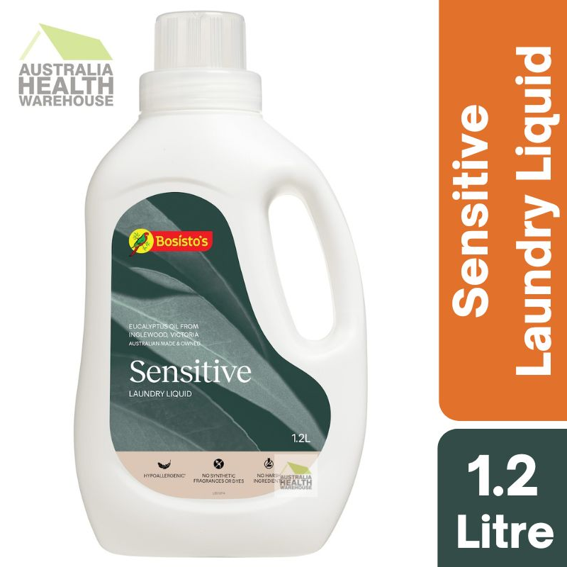 Bosisto's Sensitive Laundry Liquid 1.2 Litre