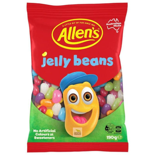 [Expiry: 06/2027] Allen's Lollies Jelly Beans 190g