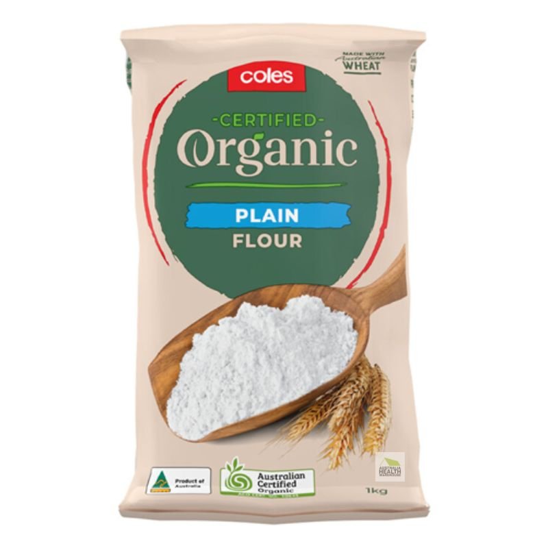 Coles Organic Plain Flour 1kg