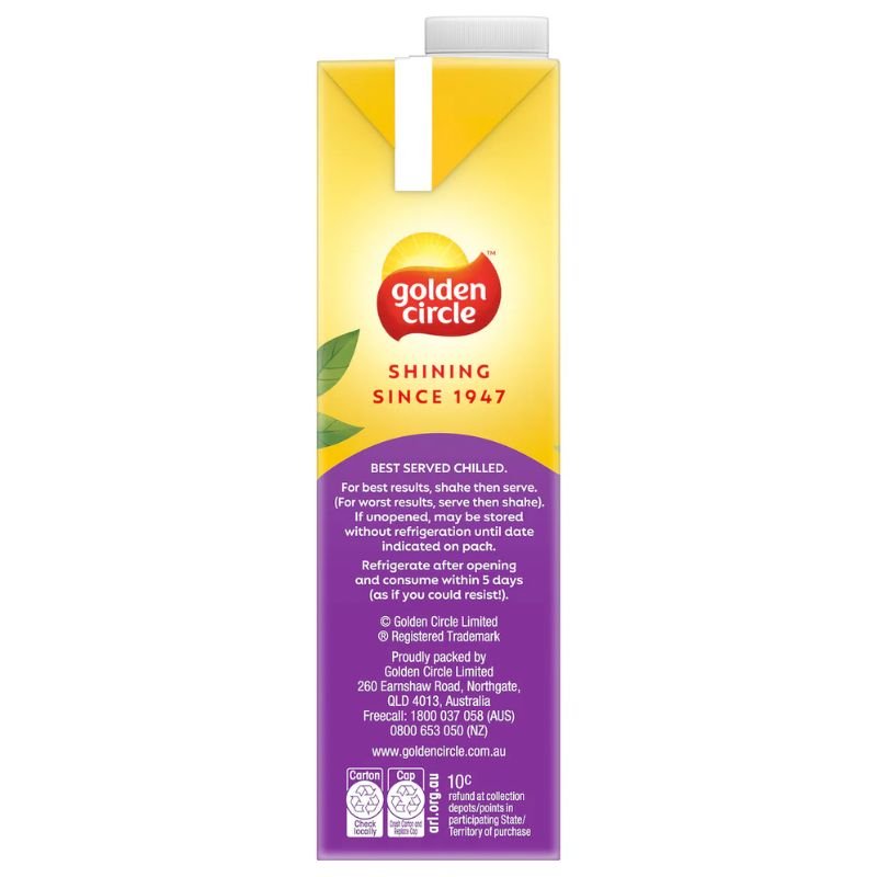[Expiry Date: 07/10/2026] Golden Circle Golden Pash Fruit Drink 1 Litre