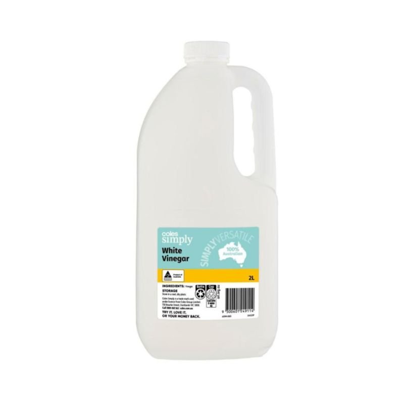 Coles Simply White Vinegar 2 Litre
